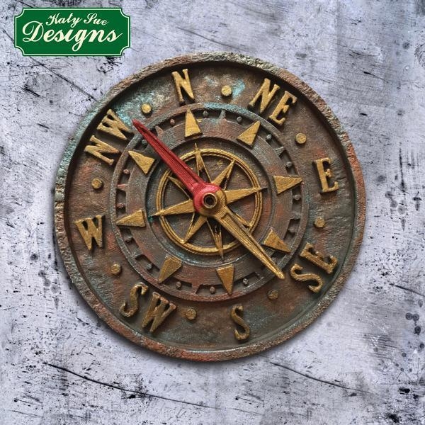 Silikonform - Antiker Kompass